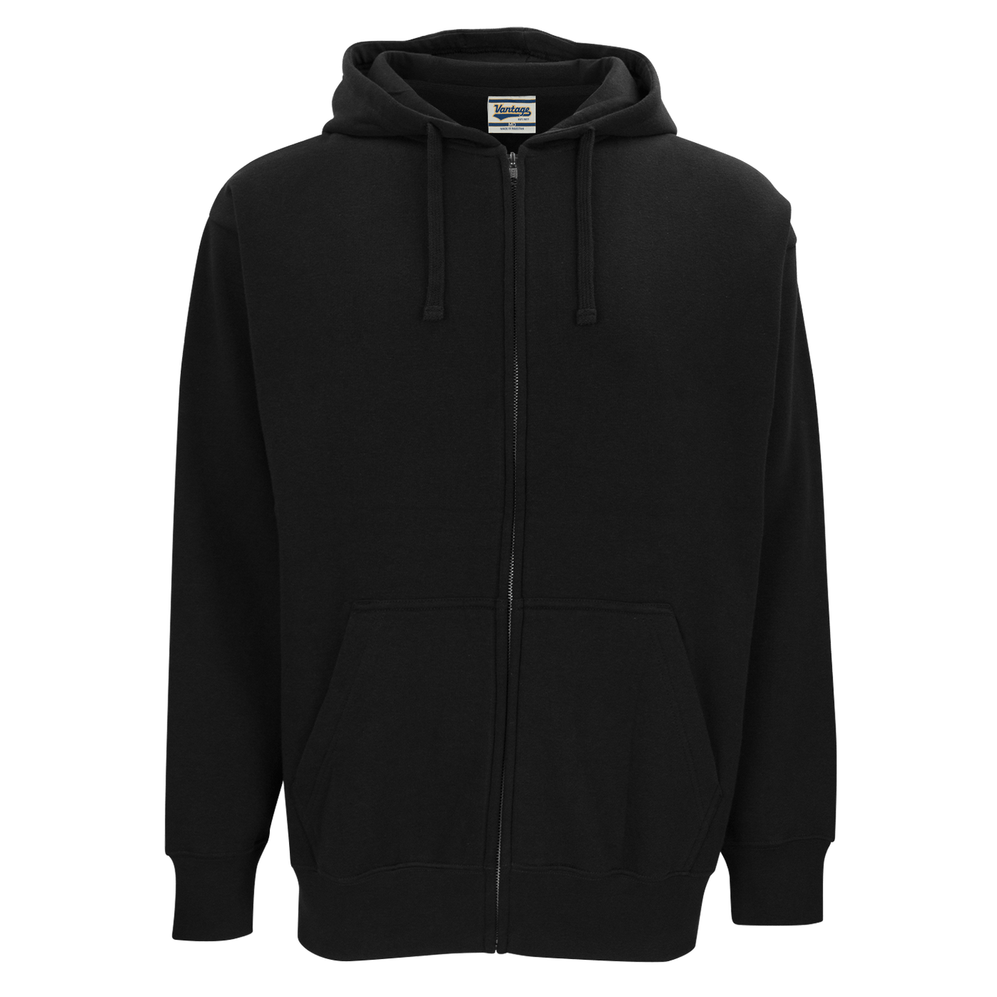 Threadfellows Curated Collection Sweatshirts XS / Black Ultra Soft Fleece Full-Zip Hoodie