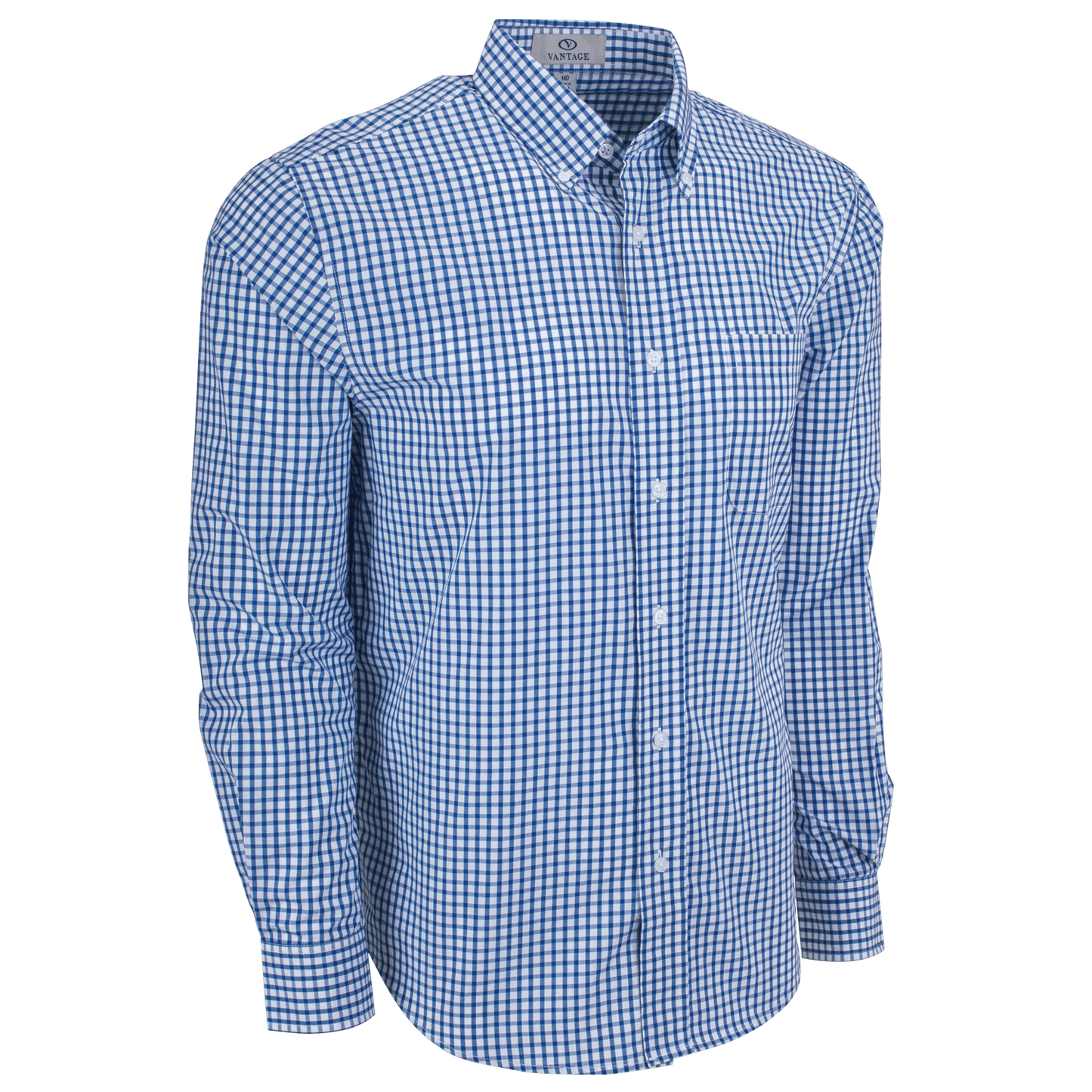 Threadfellows Curated Collection Woven Shirts Men's Easy Care Gingham Check Shirt