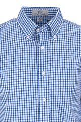 Threadfellows Curated Collection Woven Shirts Men's Easy Care Gingham Check Shirt