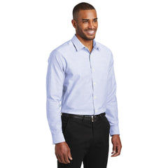 Threadfellows Curated Collection Woven Shirts Port Authority - Men's Slim Fit SuperPro Oxford Shirt