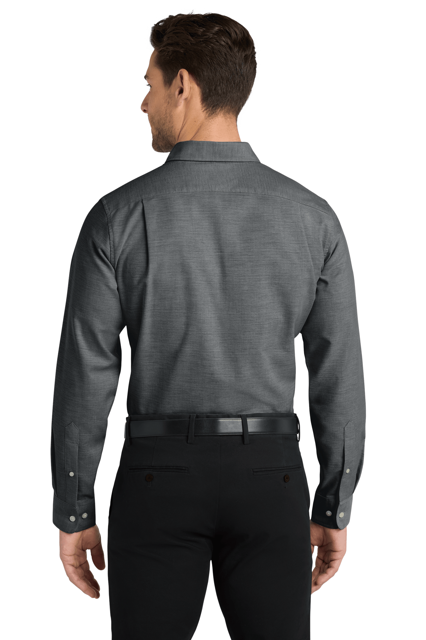 Threadfellows Curated Collection Woven Shirts Port Authority - Men's Untucked Fit SuperPro™ Oxford Shirt