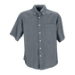 Threadfellows Curated Collection Woven Shirts S / Grey Men's Short Sleeve Hudson Denim Shirt