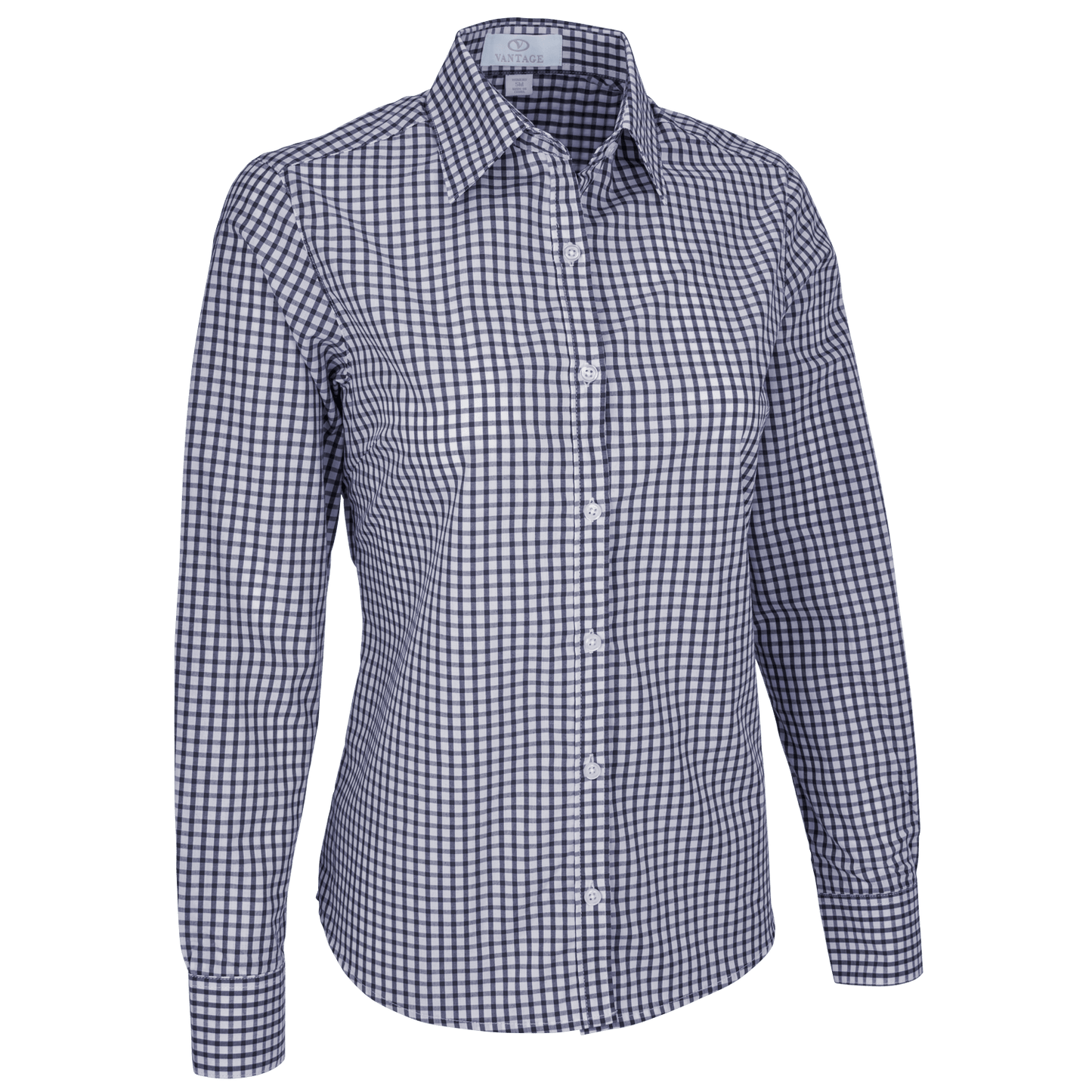 Threadfellows Curated Collection Woven Shirts Women's Easy Care Gingham Check Shirt
