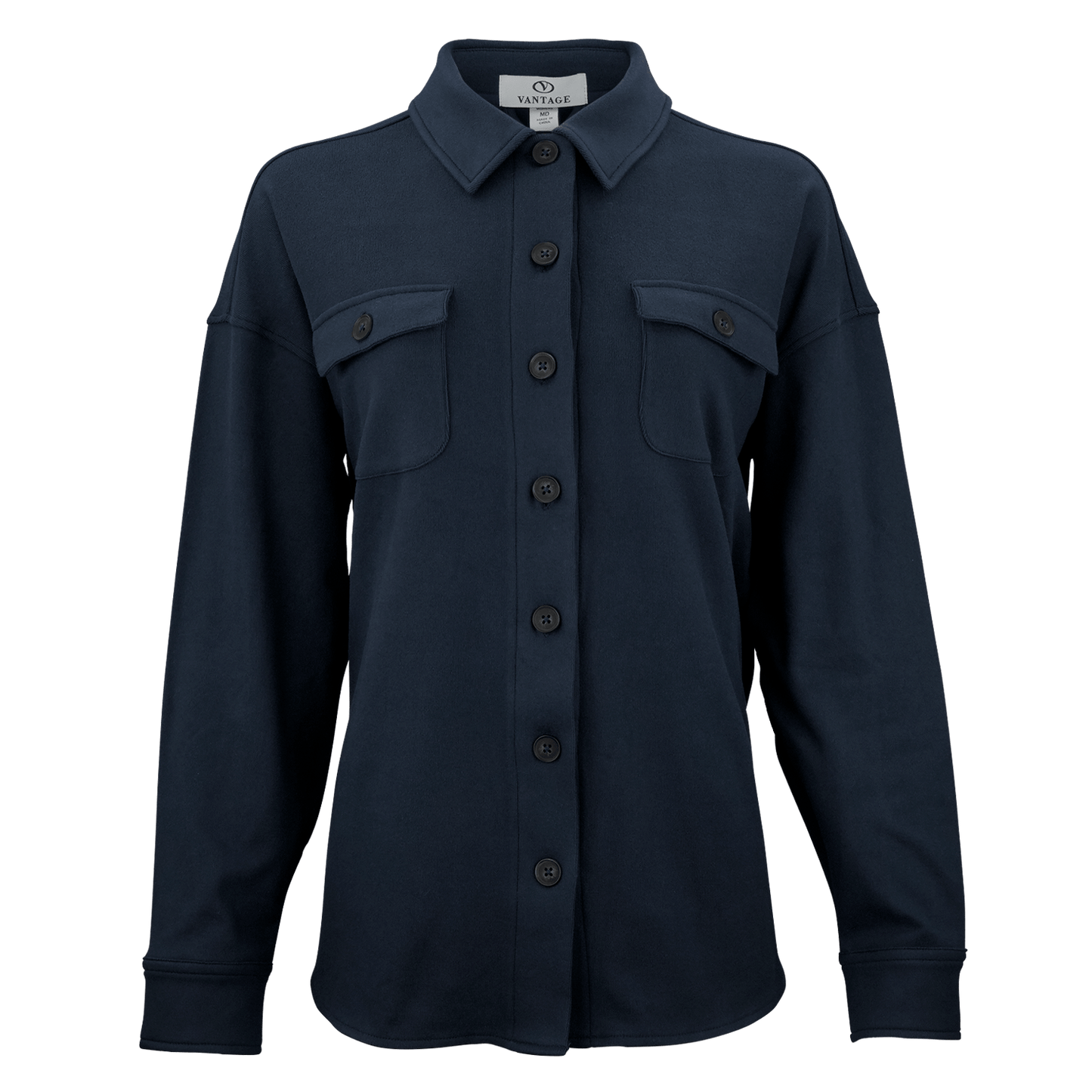 Threadfellows Curated Collection Woven Shirts XS / Navy Women's Journey Overshirt