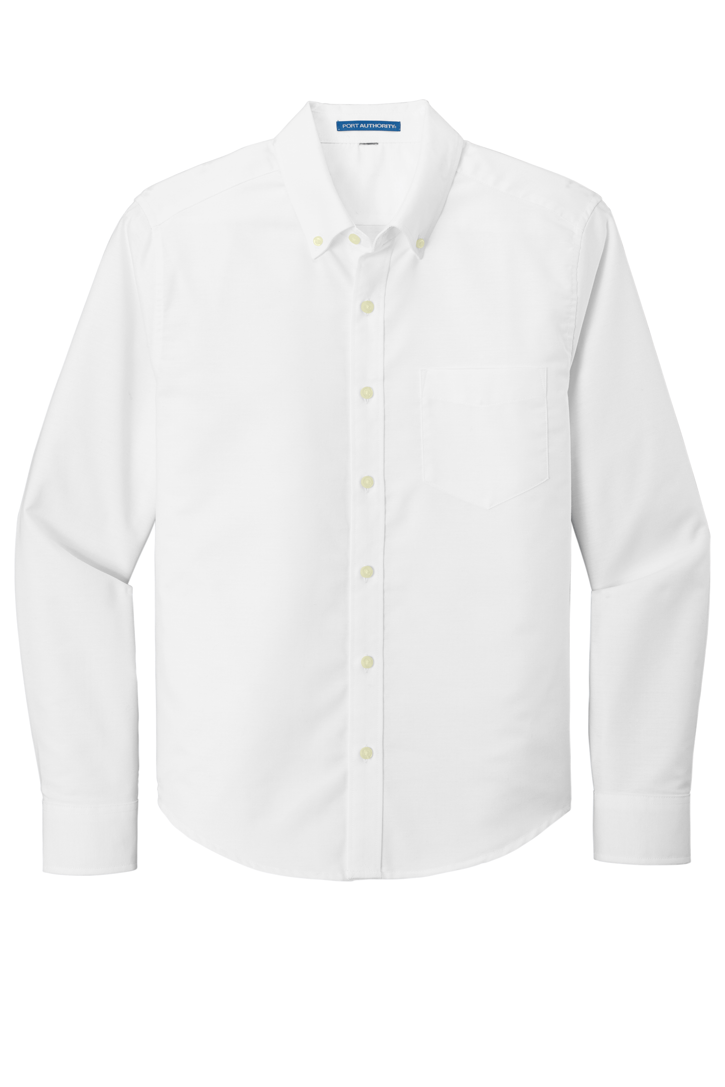 Threadfellows Curated Collection Woven Shirts XS / White Port Authority - Men's Untucked Fit SuperPro™ Oxford Shirt