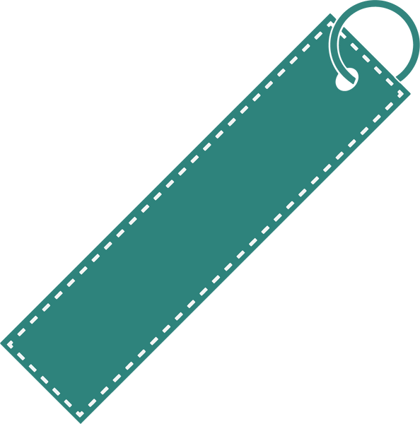 Threadfellows Decoration Woven Flight Tag