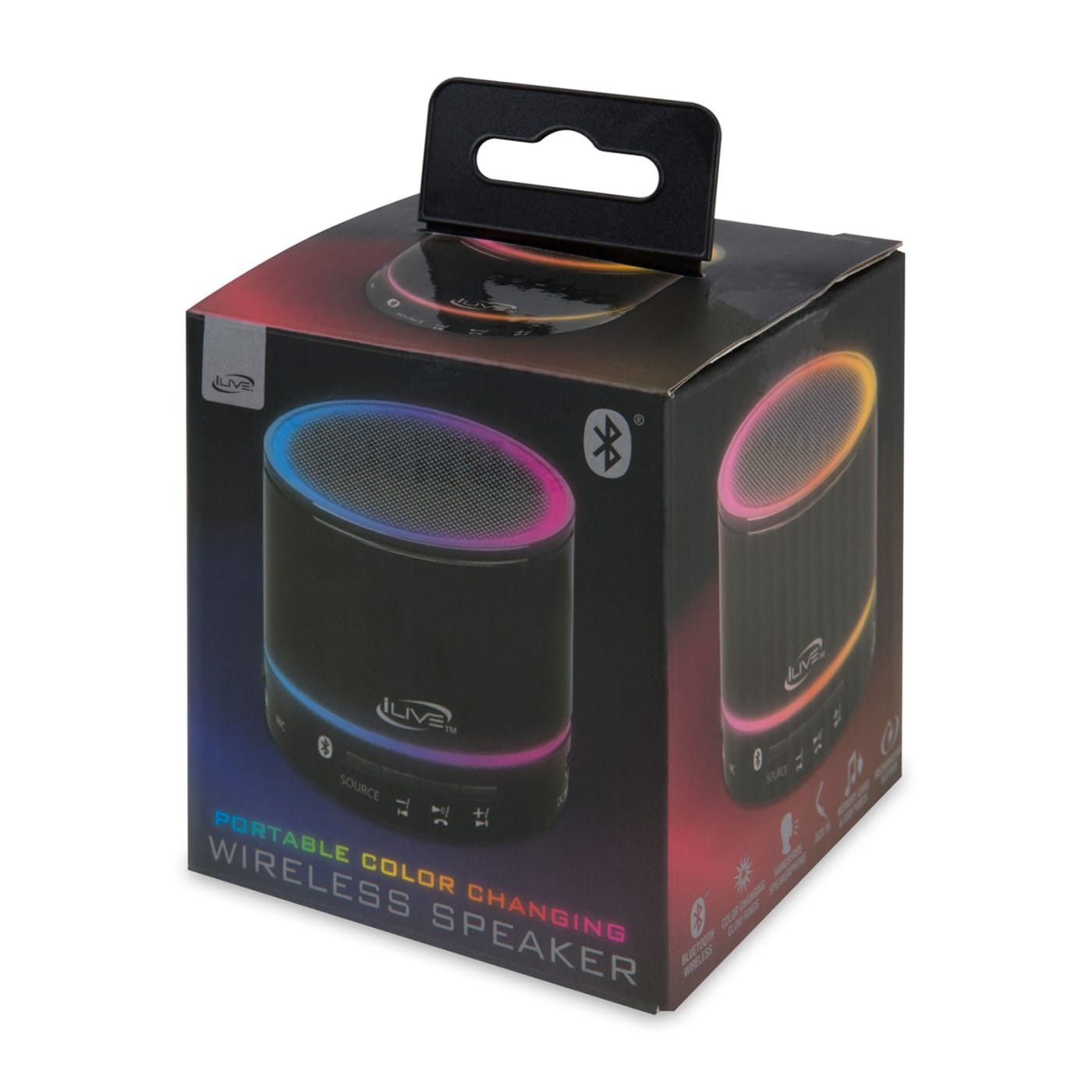 Threadfellows Electronics One Size / Black iLive™ Portable Wireless Speaker