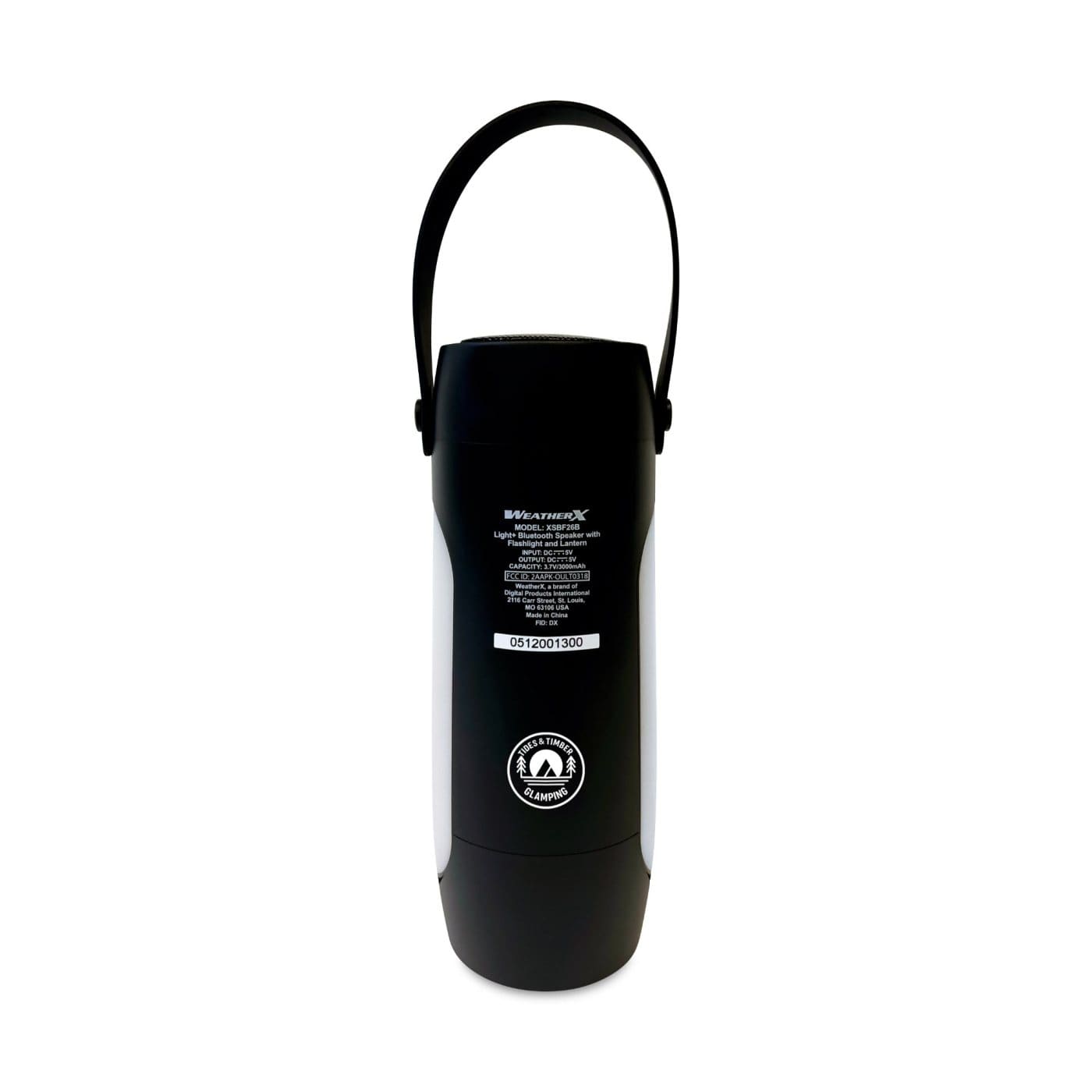 Threadfellows Electronics One Size / Black iLive™ WeatherX Flashlight Powerbank