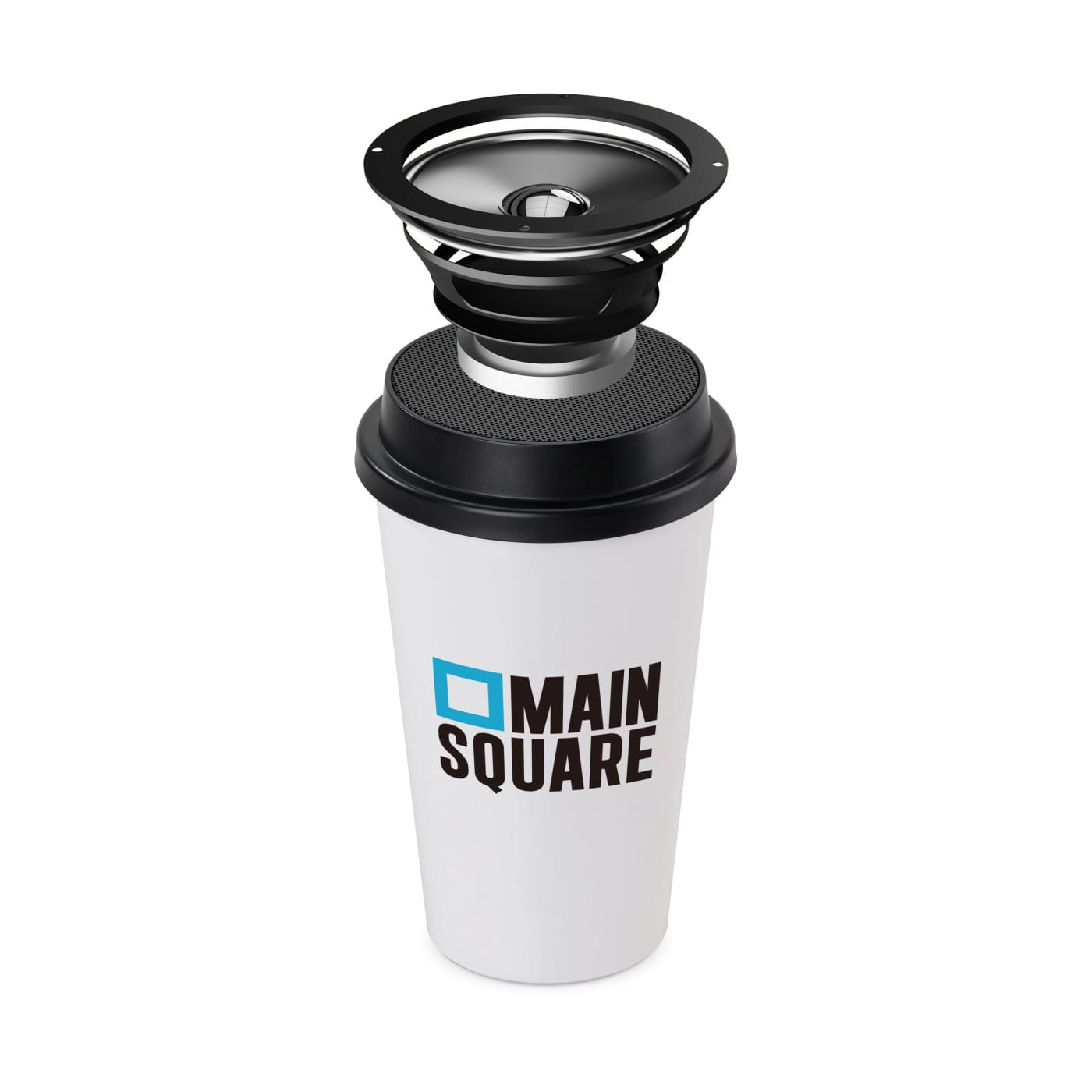 Threadfellows Electronics One Size / White/Black iLive™ Cup + Wireless Bluetooth Speaker