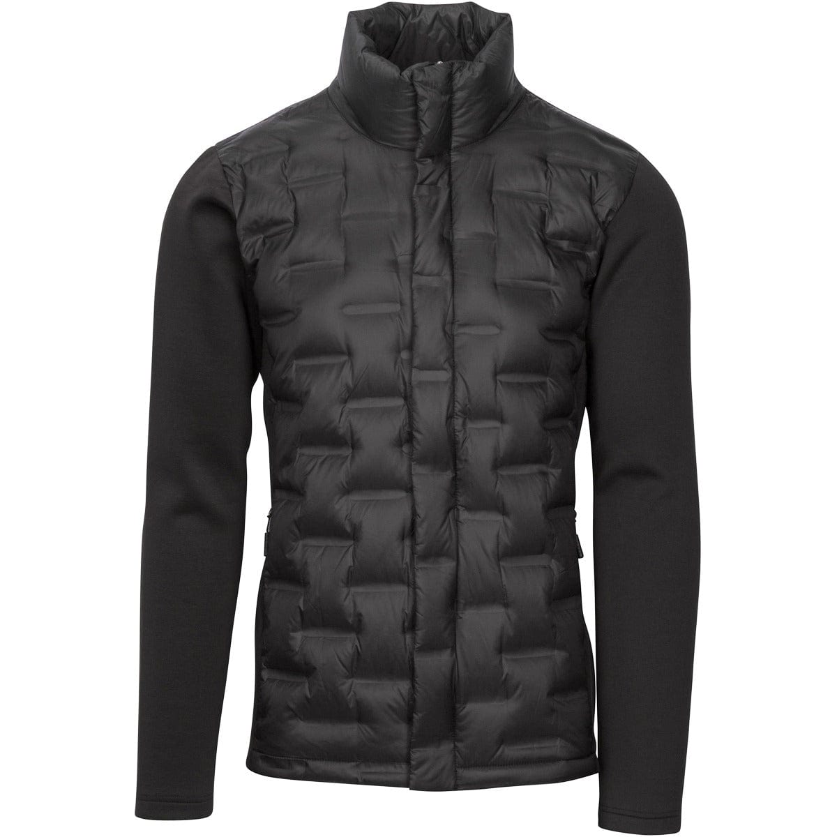 Threadfellows Outerwear S / Black Fossa Apparel - Men's Hybrid Puffer Jacket