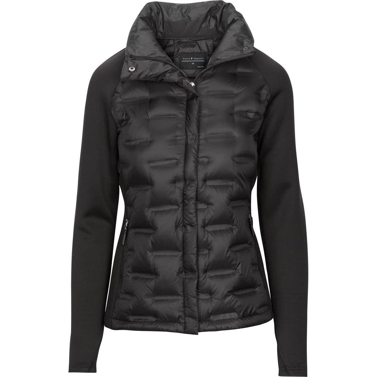 Threadfellows Outerwear S / Black Fossa Apparel - Women's Hybrid Puffer Jacket