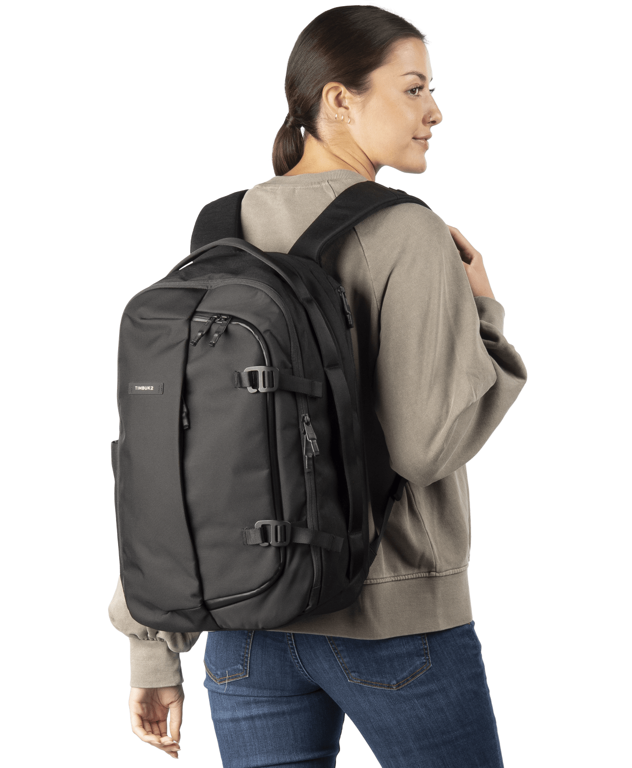 Timbuk2 Bags One Size / Jet Black Timbuk2 - Never Check Expandable Backpack