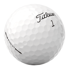 Titleist Accessories One Dozen / White Titleist - Custom Pro V1 White Box Dozen