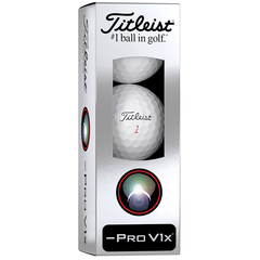 Titleist Accessories One Dozen / White Titleist - Custom Pro V1x Left Dash White Box Dozen