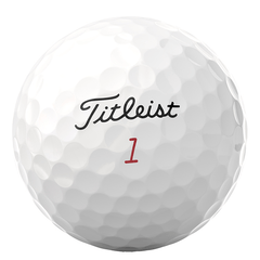 Titleist Accessories One Dozen / White Titleist - Custom Pro V1x Left Dash White Box Dozen