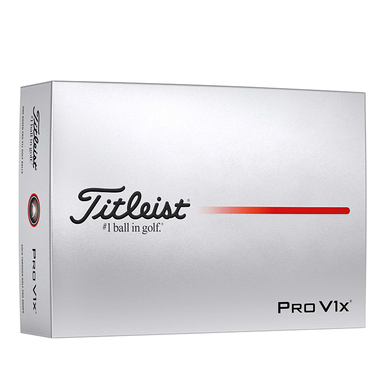 Titleist Accessories One Dozen / White Titleist - Custom Pro V1x White Box Dozen