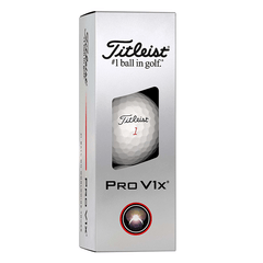 Titleist Accessories One Dozen / White Titleist - Custom Pro V1x White Box Dozen