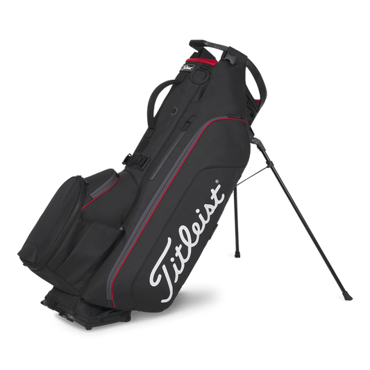 Titleist Bags One Size / Black/Black/Red Titleist - Hybrid 5 Golf Bag