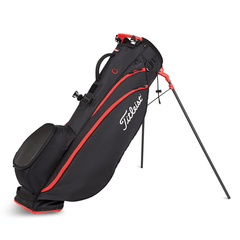 Titleist Bags One Size / Black/Black/Red Titleist - Player's 4 Carbon Stand Bag