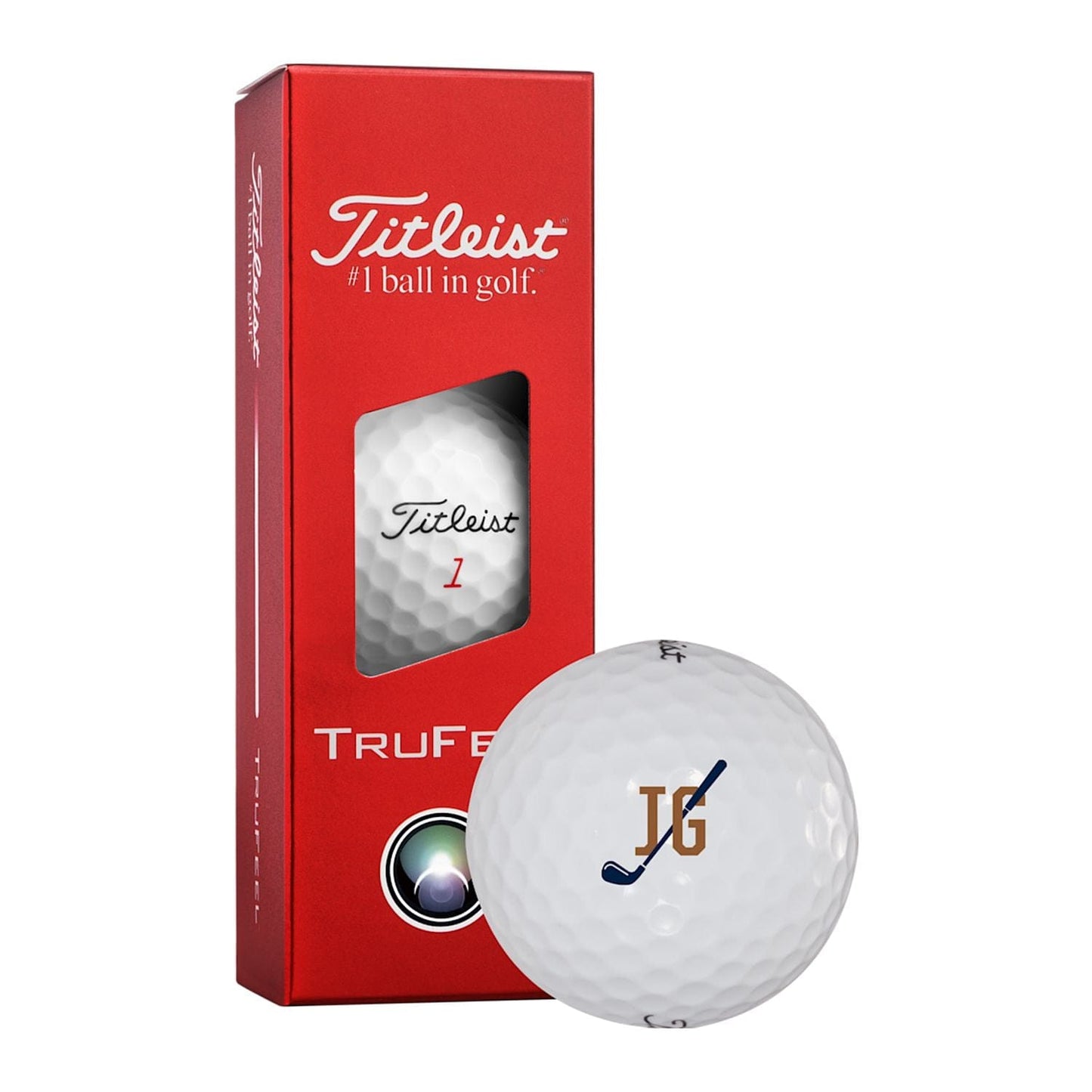 Titleist Golf Balls 3-Pack / White Titleist - TruFeel Golf Balls 3-Pack