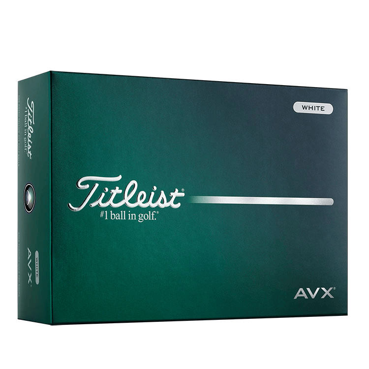 Titleist Golf Balls One Dozen / White Titleist - Custom AVX White Box Dozen