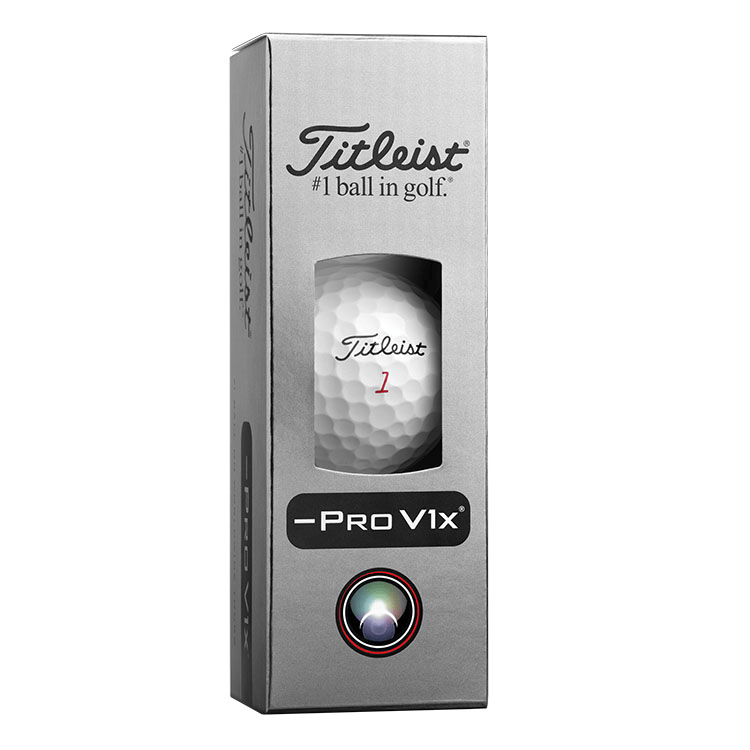 Titleist Golf Balls One Dozen / White Titleist - Custom Pro V1x Left Dash White Box Dozen