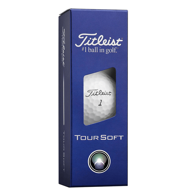 Titleist Golf Balls One Dozen / White Titleist - Custom Tour Soft White Box Dozen
