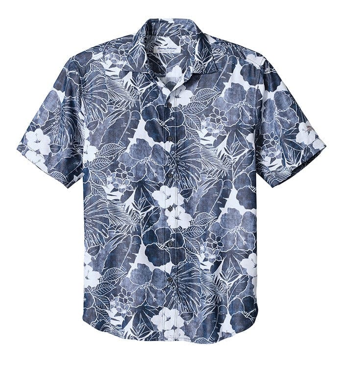 Tommy Bahama Woven Shirts S / Blue Note Tommy Bahama - Men's Coconut Point Playa Flora Short Sleeve Shirt