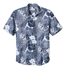Tommy Bahama Woven Shirts S / Blue Note Tommy Bahama - Men's Coconut Point Playa Flora Short Sleeve Shirt