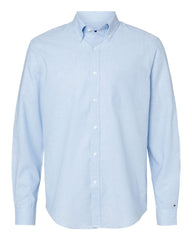 Tommy Hilfiger Woven Shirts S / Placid Blue Tommy Hilfiger - Men's Cotton/Linen Shirt