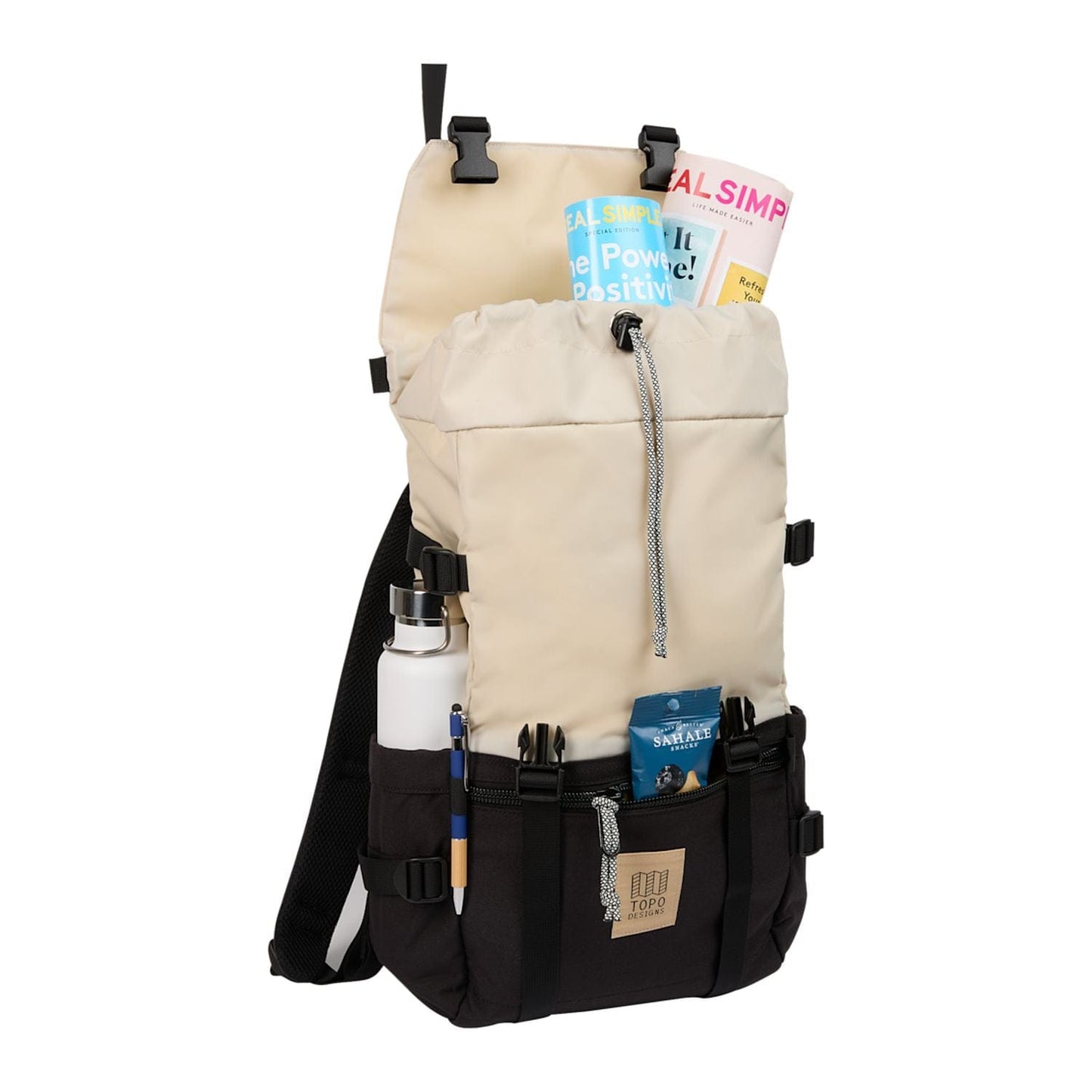 Topo Designs Bags 20L / Bone White/Black Topo Designs - Rover Pack Classic 15" Laptop Backpack