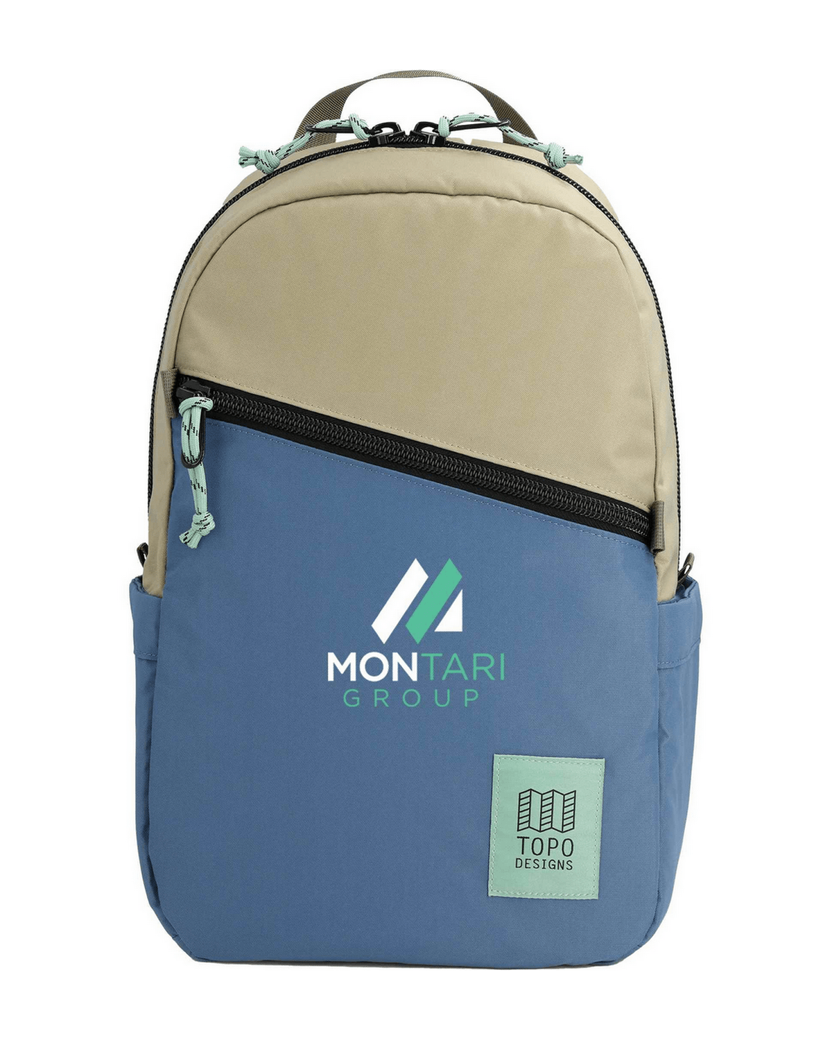 Topo Designs Light Pack Zaino Unisex - Nylon Riciclato, Colore Osso Bianco