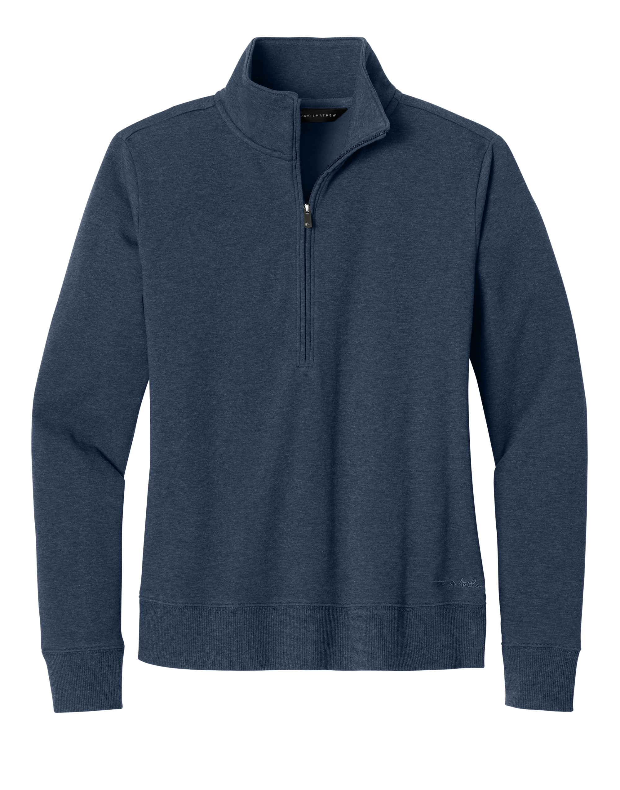 TravisMathew Fleece S / Blue Heather TravisMathew - Women's Ocean Villa 1/4-Zip