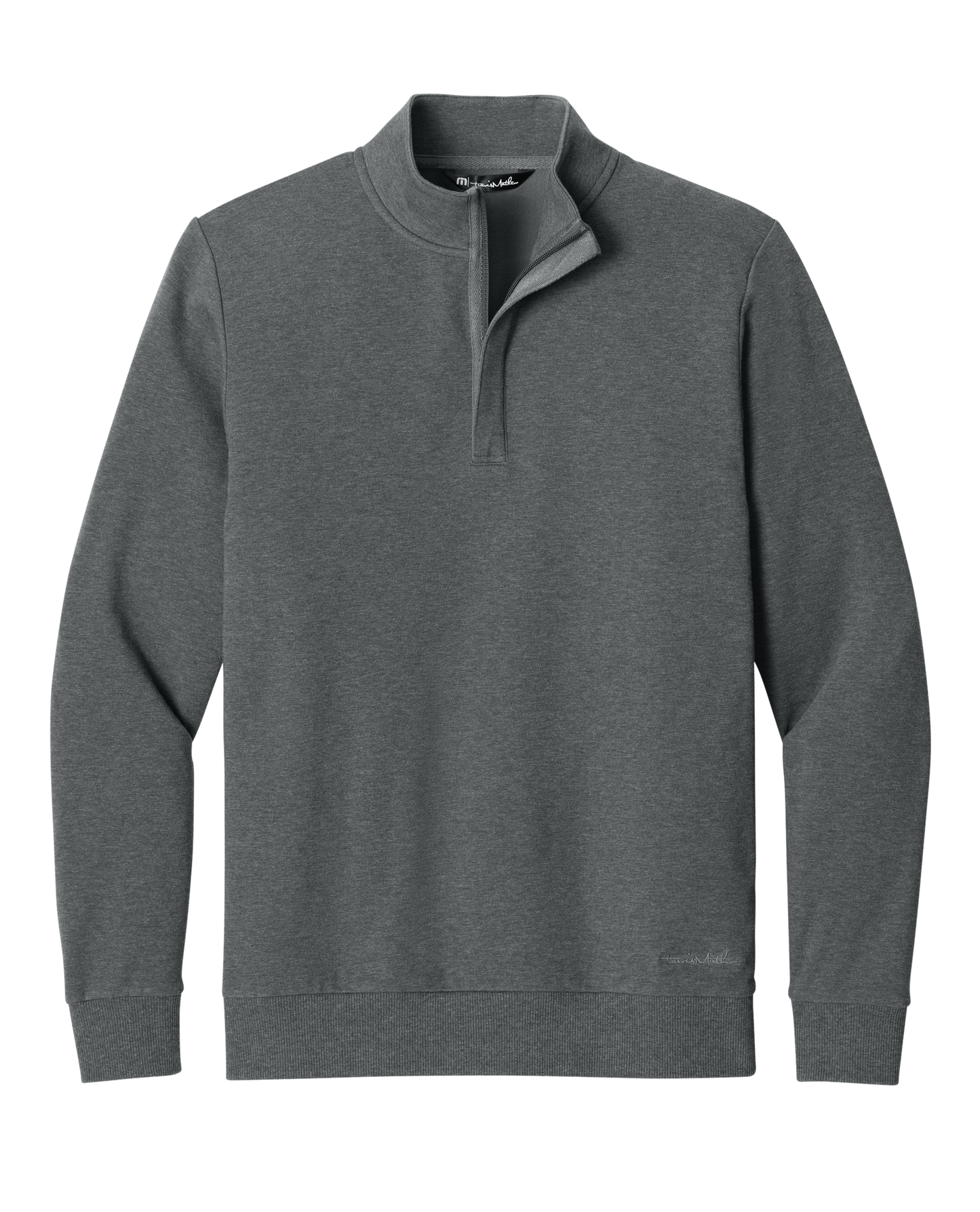 TravisMathew Fleece S / Dark Grey Heather TravisMathew - Men's Ocean Villa 1/4-Zip