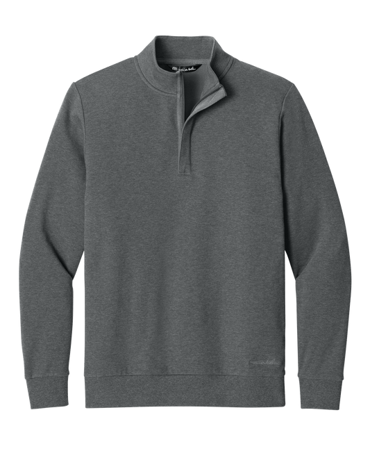TravisMathew Fleece S / Dark Grey Heather TravisMathew - Men's Ocean Villa 1/4-Zip