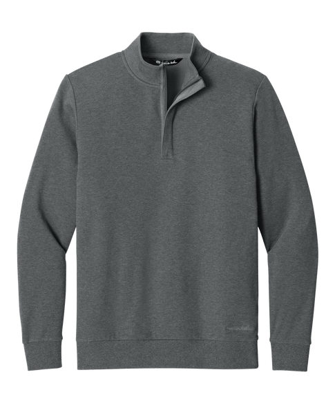 TravisMathew Fleece S / Dark Grey Heather TravisMathew - Men's Ocean Villa 1/4-Zip