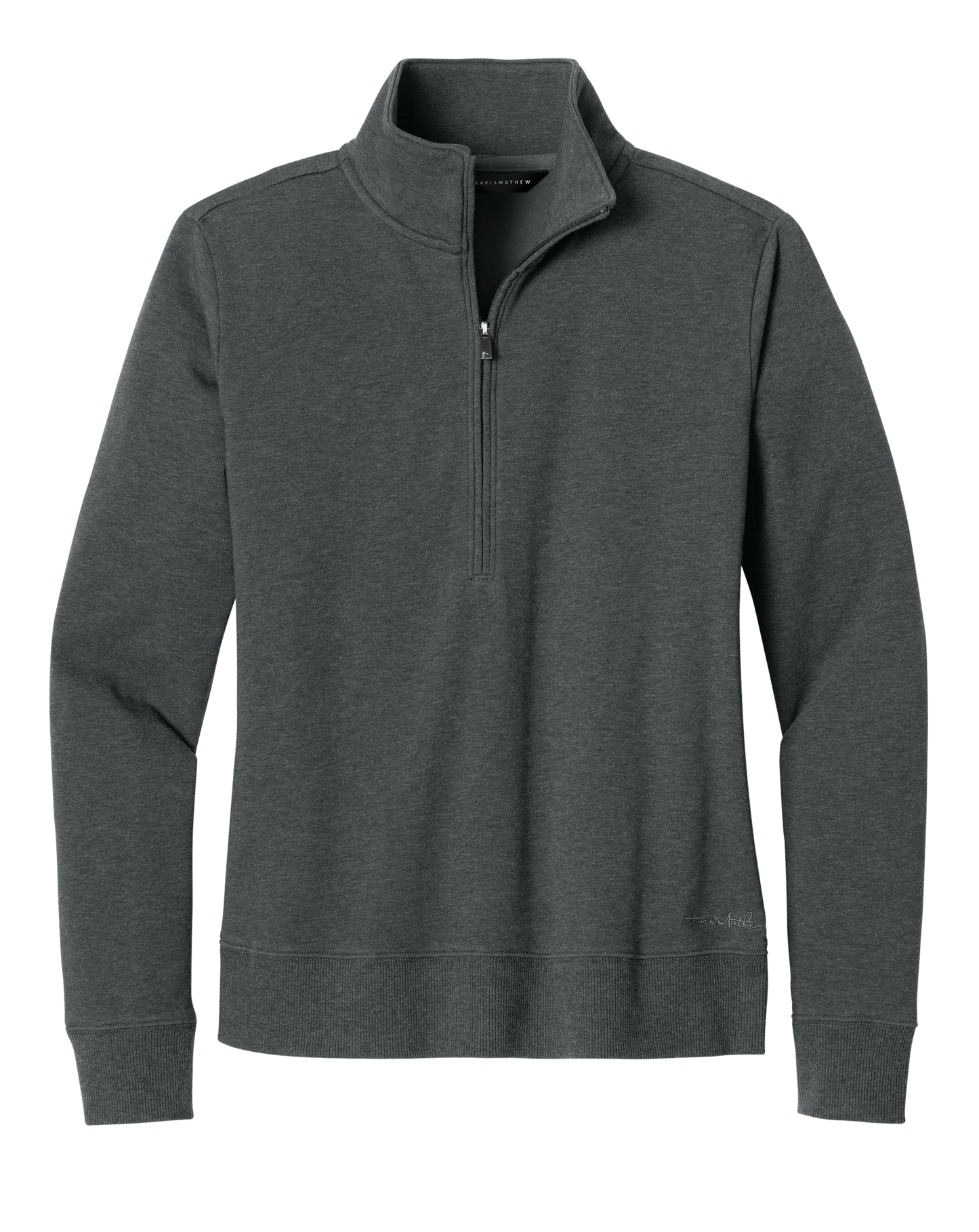 TravisMathew Fleece S / Dark Grey Heather TravisMathew - Women's Ocean Villa 1/4-Zip