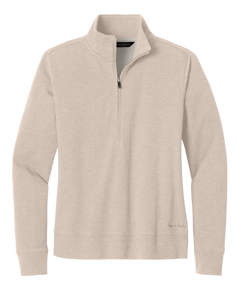 TravisMathew Fleece S / Natural Heather TravisMathew - Women's Ocean Villa 1/4-Zip