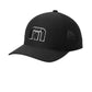 TravisMathew Headwear Adjustable / Black TravisMathew - Front Icon Cap