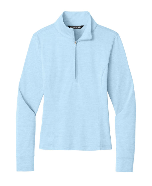 TravisMathew Layering Airy Blue Heather / S TravisMathew - Women's Onward 1/2-Zip