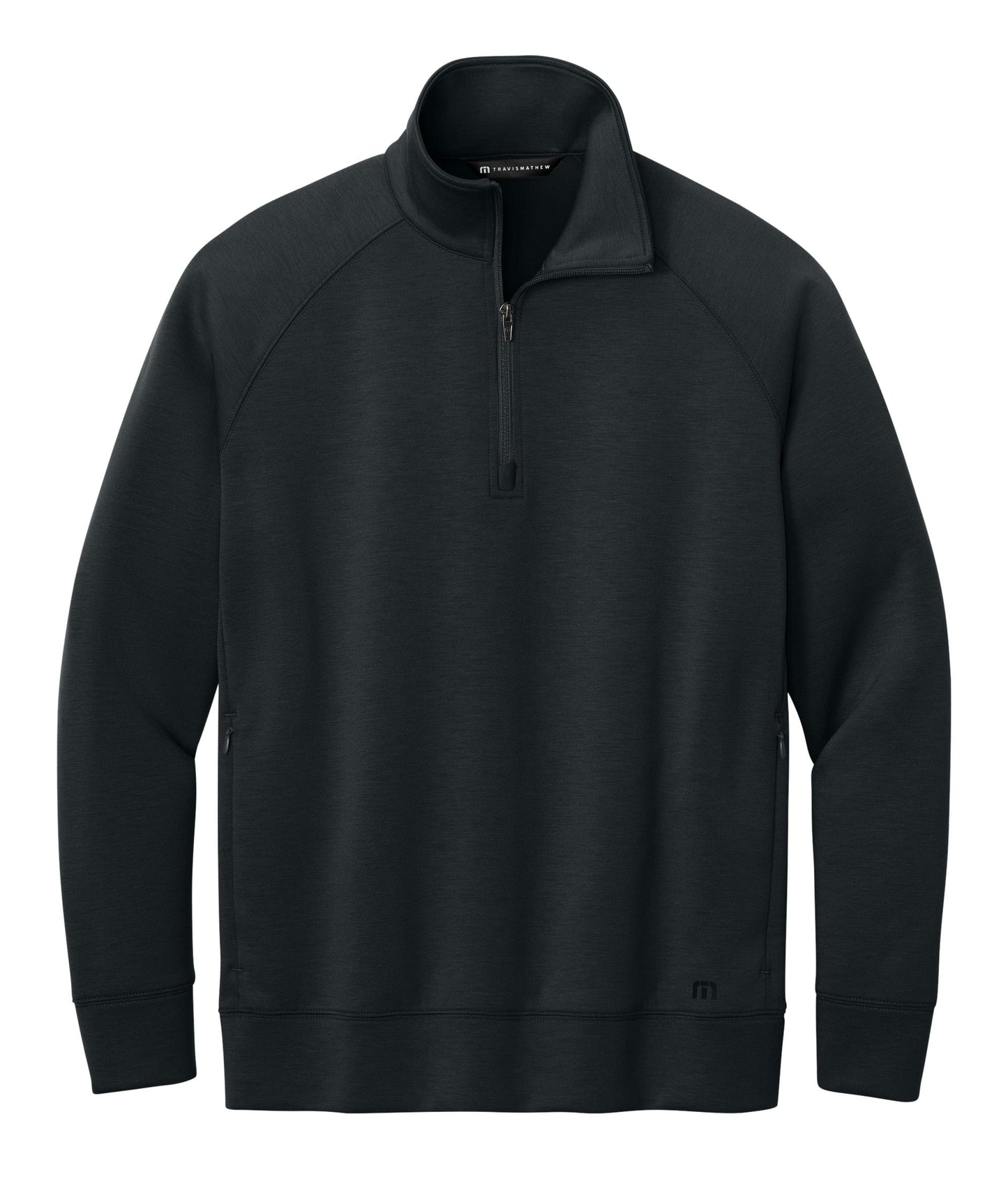 TravisMathew Layering S / Black TravisMathew - Men's Momentum Shift 1/2-Zip