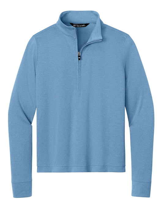 TravisMathew Layering S / Brilliant Blue Heather TravisMathew - Women's Coto Performance 1/4-Zip