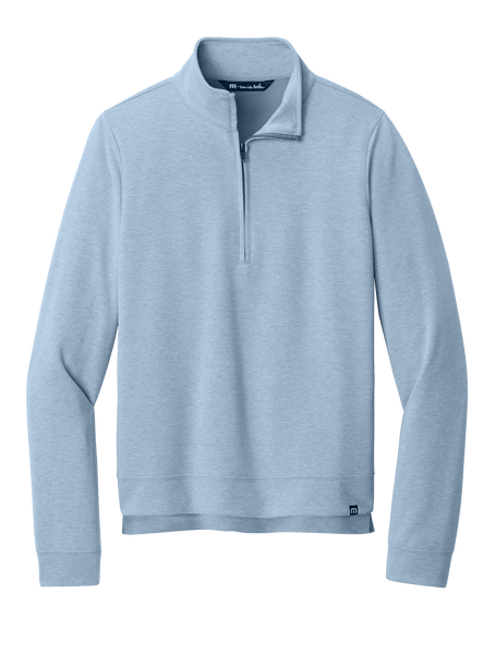 TravisMathew Layering S / Light Blue Heather TravisMathew - Women's Coveside 1/2-Zip