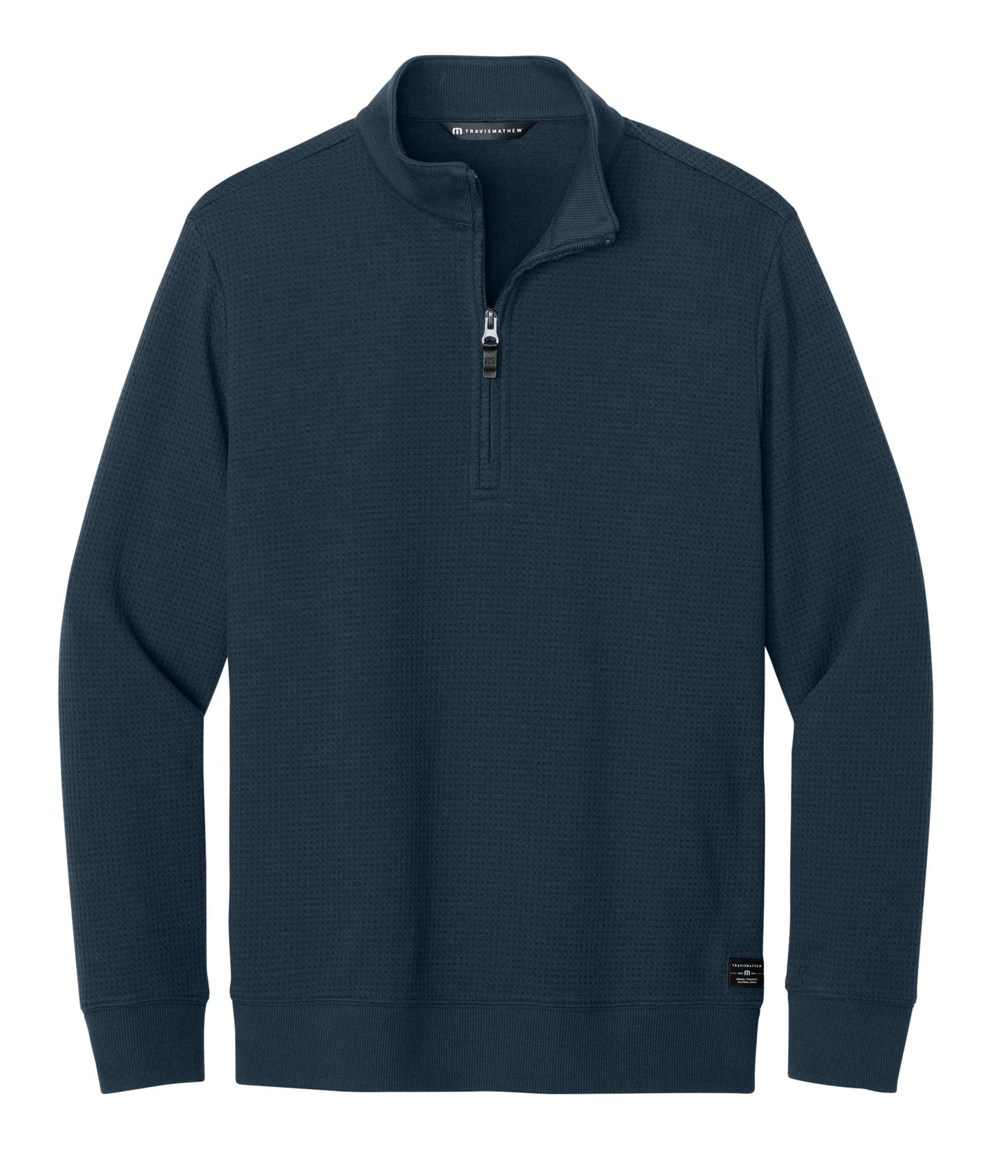 TravisMathew Layering S / Total Eclipse TravisMathew - Men's Waffle 1/4-Zip