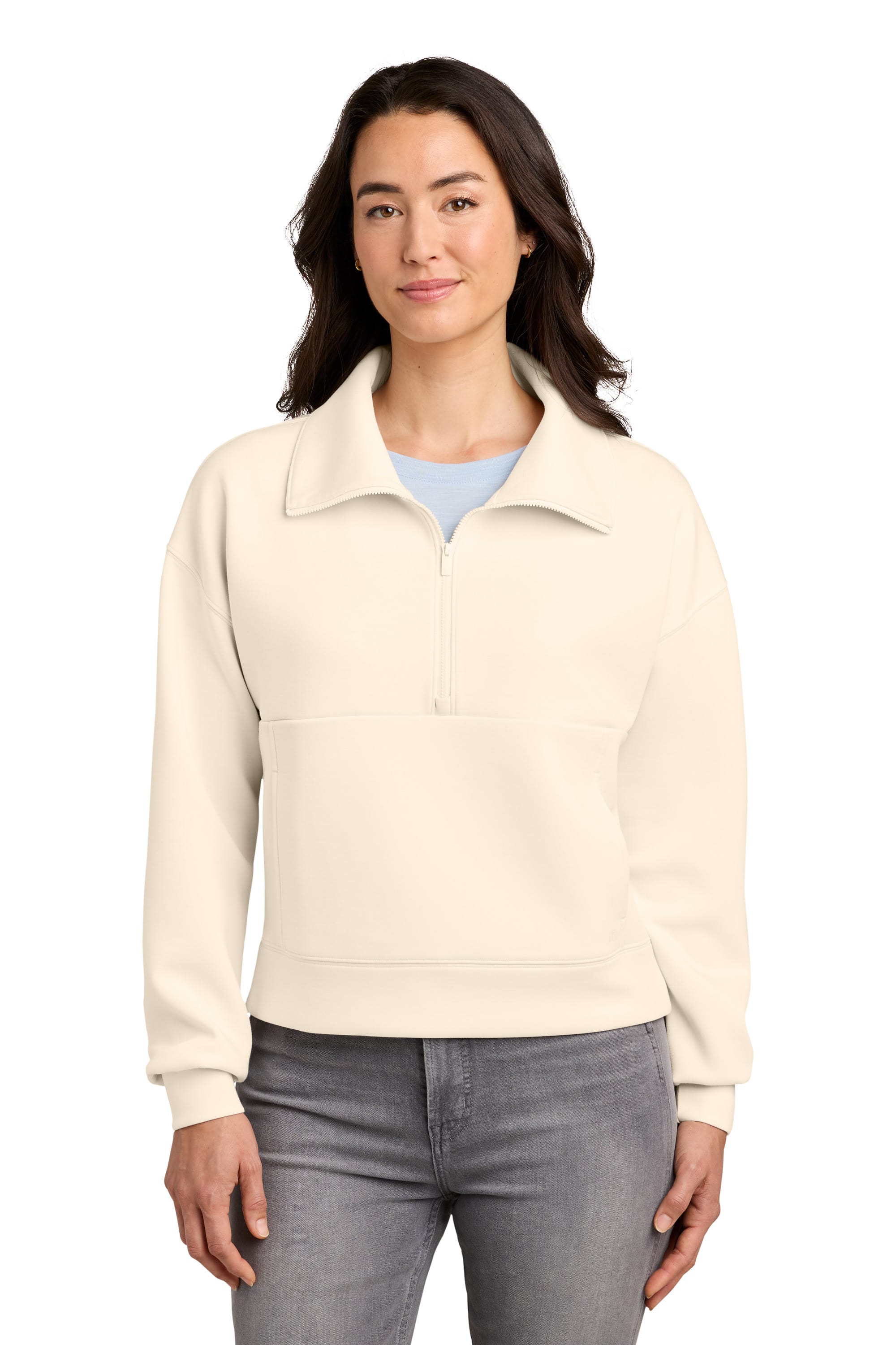 Momentum Shift 1/2-Zip | Polished Stretch Layer | TravisMathew