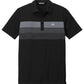 TravisMathew Polos S / Black TravisMathew - Men's Coastal Chest Stripe Polo