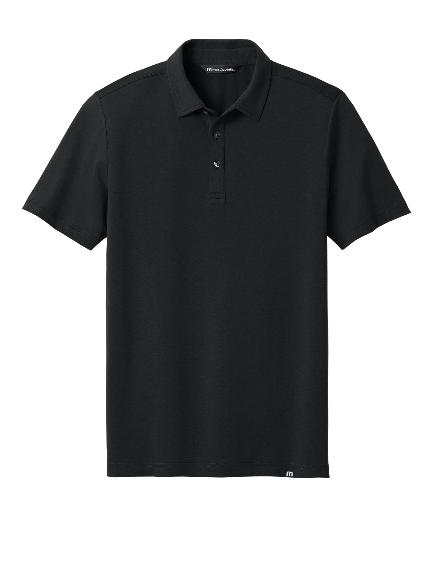 TravisMathew Polos S / Black TravisMathew - Men's Glenview Solid Polo