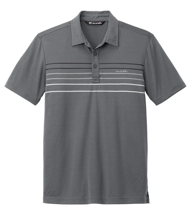 TravisMathew Polos S / Dark Grey TravisMathew - Men's Coto Performance Chest Stripe Polo