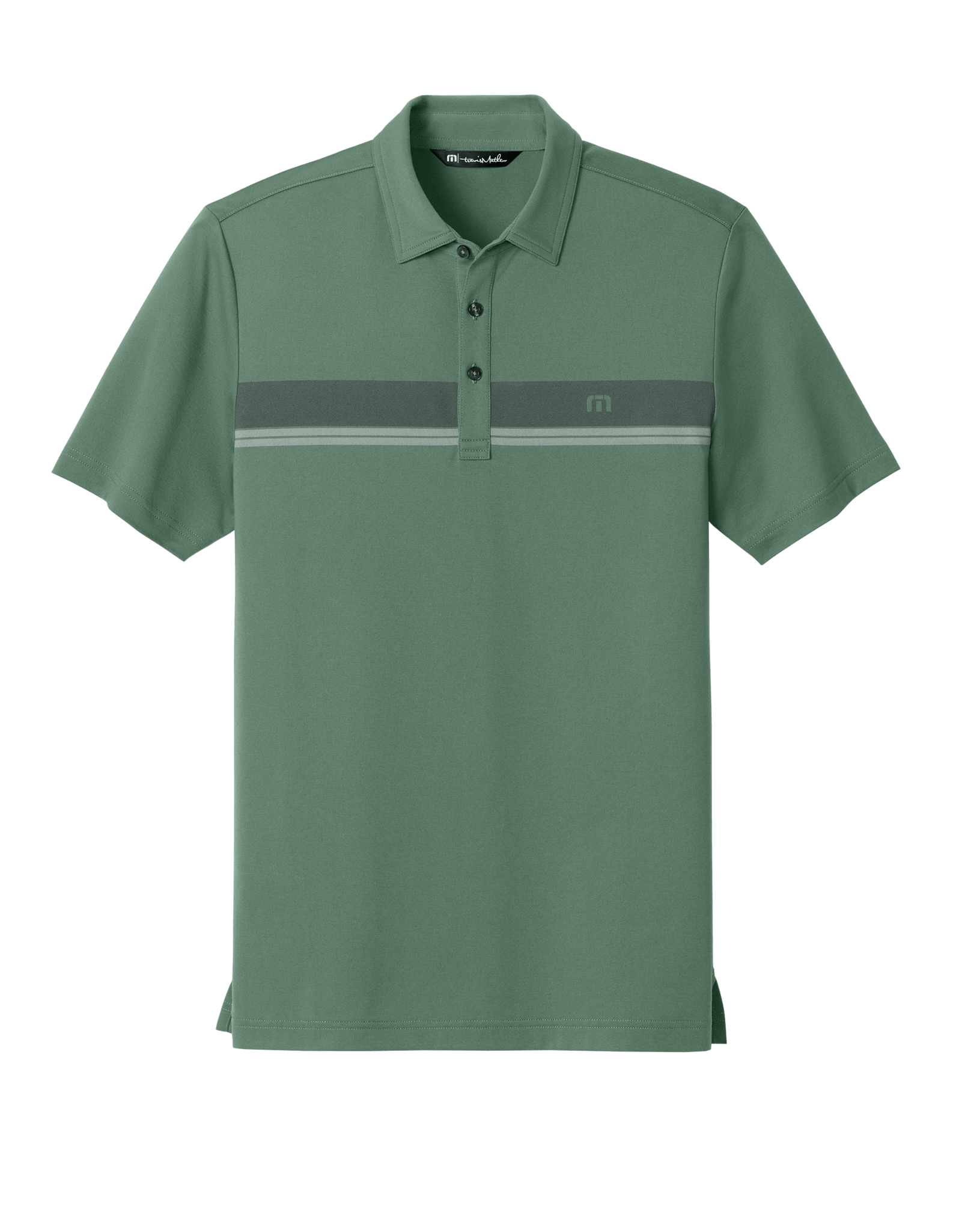 TravisMathew Polos S / Laurel Green TravisMathew - Men's Glenview Stripe Polo