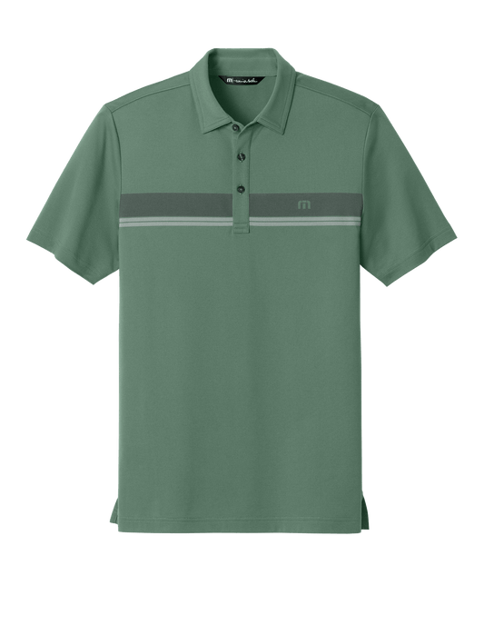 TravisMathew Polos S / Laurel Green TravisMathew - Men's Glenview Stripe Polo